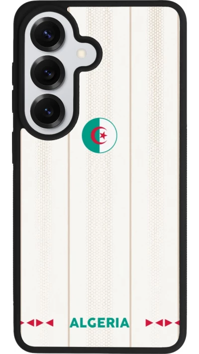 Coque Samsung Galaxy S26 - Silicone rigide noir Maillot de football Algérie 2026 personnalisable