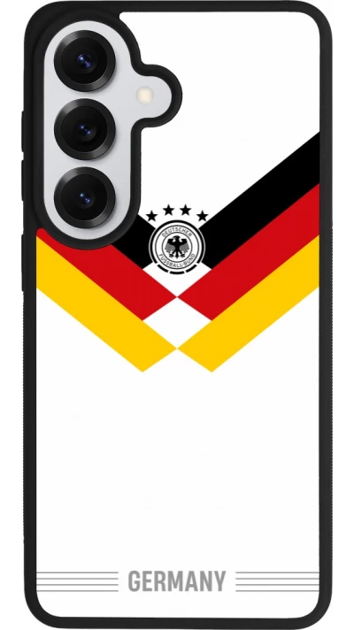Coque Samsung Galaxy S26 - Silicone rigide noir Maillot de football Allemagne 2026 personnalisable
