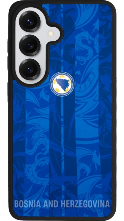 Coque Samsung Galaxy S26 - Silicone rigide noir Maillot de football Bosnie-Herzégovine 2026 personnalisable