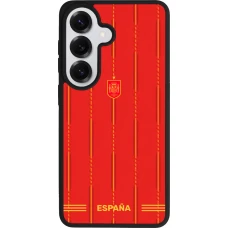 Samsung Galaxy S26 Case Hülle - Silikon schwarz Spanien 2026 personalisierbares Fussballtrikot