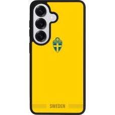 Samsung Galaxy S26 Case Hülle - Silikon schwarz Schweden 2026 personalisierbares Fussballtrikot
