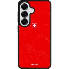Samsung Galaxy S26 Case Hülle - Silikon schwarz Schweiz 2026 personalisierbares Fussballtrikot
