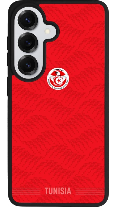Samsung Galaxy S26 Case Hülle - Silikon schwarz Tunesien 2026 personalisierbares Fussballtrikot