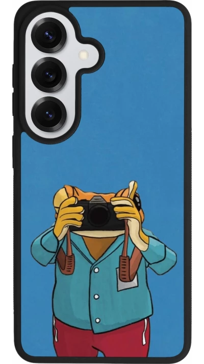 Coque Samsung Galaxy S26 - Silicone rigide noir Frog with camera DTMF