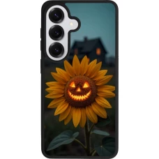 Samsung Galaxy S26 Case Hülle - Silikon schwarz Halloween 2026 Evil Sunflower