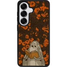 Samsung Galaxy S26 Case Hülle - Silikon schwarz Halloween 2026 Ghost reading