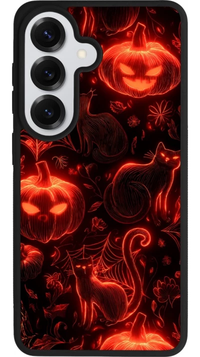Samsung Galaxy S26 Case Hülle - Silikon schwarz Halloween 2026 Pattern Halloween