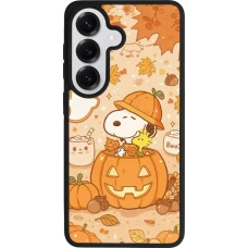 Samsung Galaxy S26 Case Hülle - Silikon schwarz Halloween 2026 Snoopy Halloween