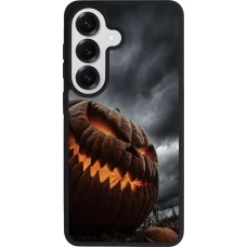 Samsung Galaxy S26 Case Hülle - Silikon schwarz Halloween 2026 The Wicked Pumpkin