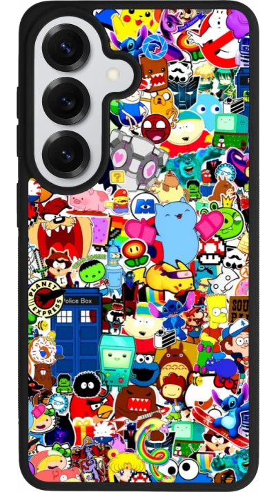 Coque Samsung Galaxy S26 - Silicone rigide noir Mixed cartoons