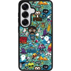 Samsung Galaxy S26 Case Hülle - Silikon schwarz Mixed Cartoons Turquoise