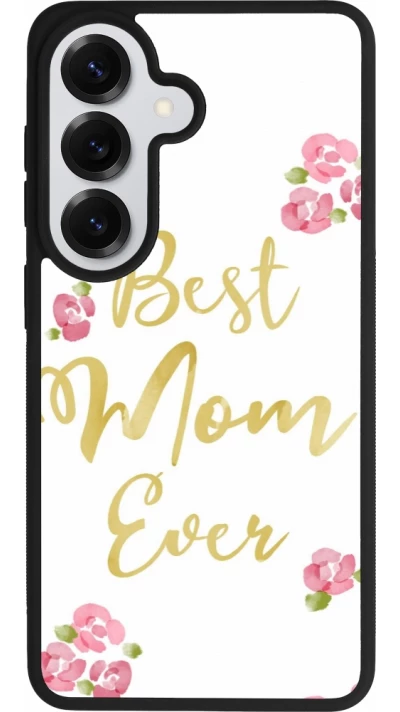 Coque Samsung Galaxy S26 - Silicone rigide noir Mom 2024 best Mom ever