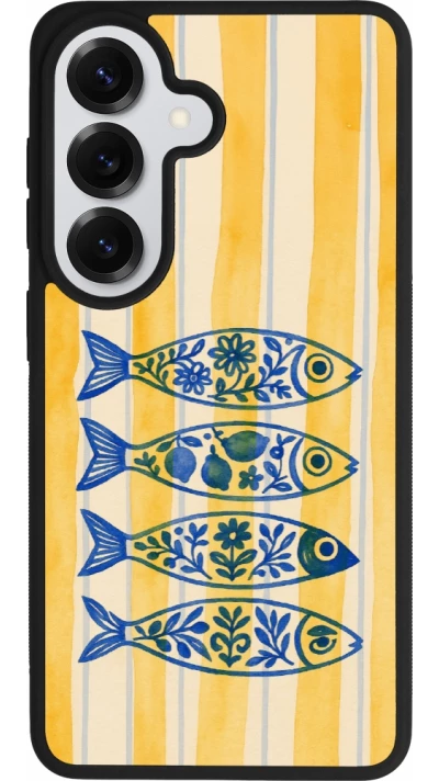 Coque Samsung Galaxy S26 - Silicone rigide noir Portuguese fish 2026