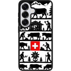 Coque Samsung Galaxy S26 - Silicone rigide noir Poya Suisse 1