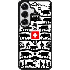 Coque Samsung Galaxy S26 - Silicone rigide noir Poya Suisse 3