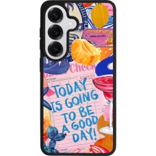 Coque Samsung Galaxy S26 - Silicone rigide noir Preppy Today is Going to be a good day