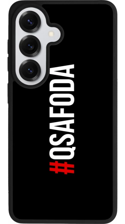 Coque Samsung Galaxy S26 - Silicone rigide noir Qsafoda 1