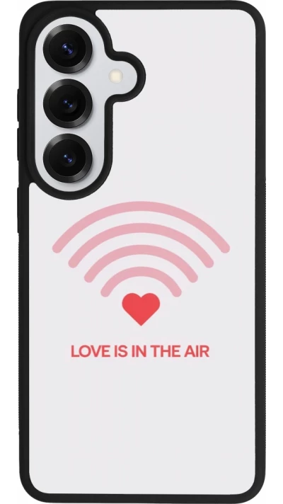 Coque Samsung Galaxy S26 - Silicone rigide noir Saint Valentines Day 26 Love is in the air