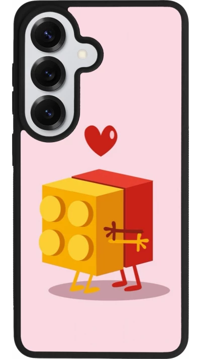 Coque Samsung Galaxy S26 - Silicone rigide noir Saint Valentines Day 26 Puzzle