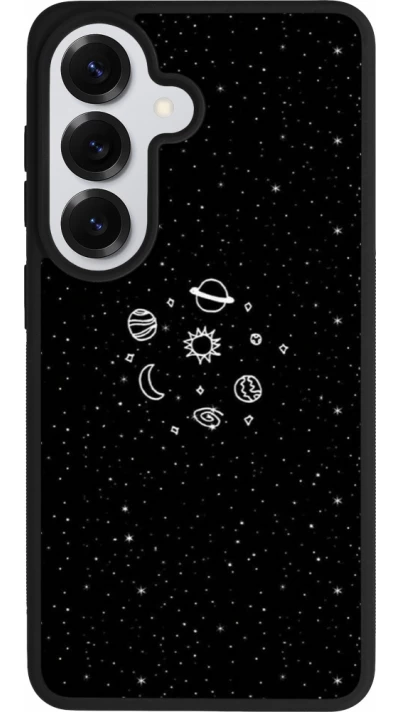 Coque Samsung Galaxy S26 - Silicone rigide noir Space Doodle