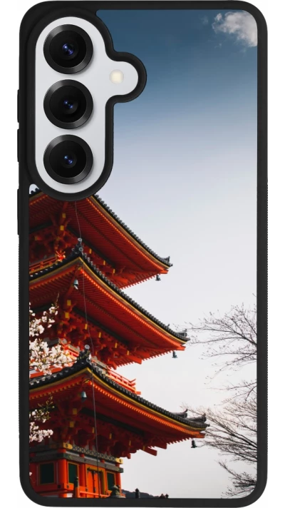 Coque Samsung Galaxy S26 - Silicone rigide noir Spring 23 Japan