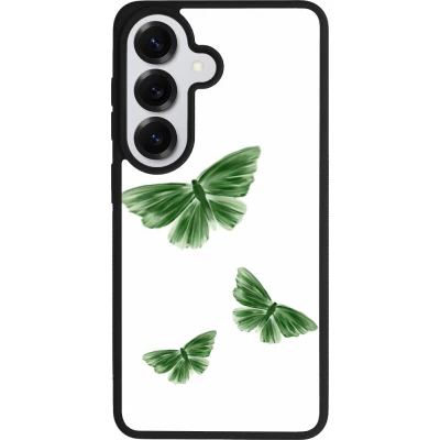 Coque Samsung Galaxy S26 - Silicone rigide noir Butterflies Spring 2026