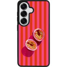 Samsung Galaxy S26 Case Hülle - Silikon schwarz Passion fruit Summer 2026