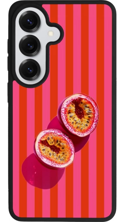 Samsung Galaxy S26 Case Hülle - Silikon schwarz Passion fruit Summer 2026