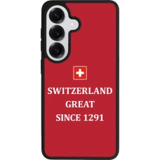Samsung Galaxy S26 Case Hülle - Silikon schwarz Switzerland Great Since 1291