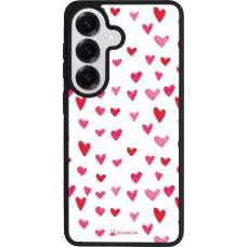 Coque Samsung Galaxy S26 - Silicone rigide noir Valentine 2022 Many pink hearts
