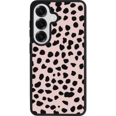 Samsung Galaxy S26 Case Hülle - Silikon schwarz Wild Leopard Pink