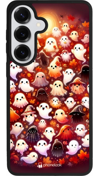 Coque Samsung Galaxy S26+ - Silicone rigide noir Fantômes automne mignons