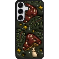 Samsung Galaxy S26+ Case Hülle - Silikon schwarz Autumn 26 3D mushrooms