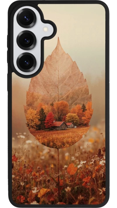 Coque Samsung Galaxy S26+ - Silicone rigide noir Autumn 26 Autumn leaf