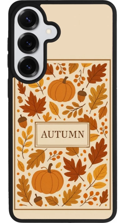 Coque Samsung Galaxy S26+ - Silicone rigide noir Autumn 26 Hello autumn