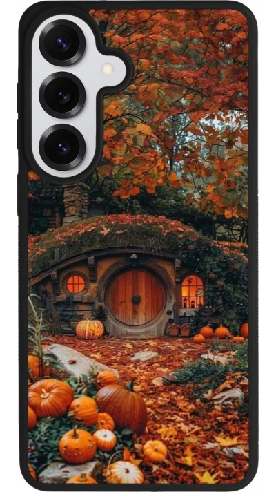 Coque Samsung Galaxy S26+ - Silicone rigide noir Autumn 26 Hobbit house