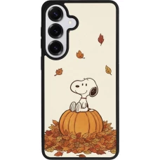 Samsung Galaxy S26+ Case Hülle - Silikon schwarz Autumn 26 Snoopy autumn