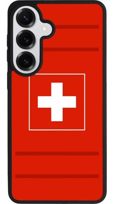 Coque Samsung Galaxy S26+ - Silicone rigide noir Euro 2020 Switzerland