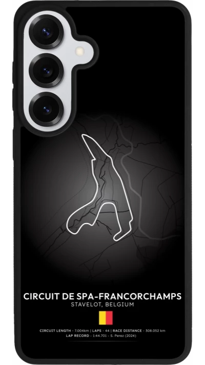 Coque Samsung Galaxy S26+ - Silicone rigide noir F1 Track 2025 Belgium