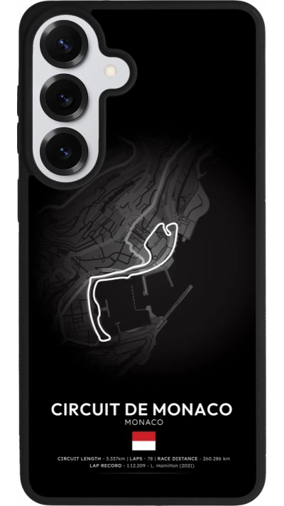 Coque Samsung Galaxy S26+ - Silicone rigide noir F1 Track 2025 Monaco