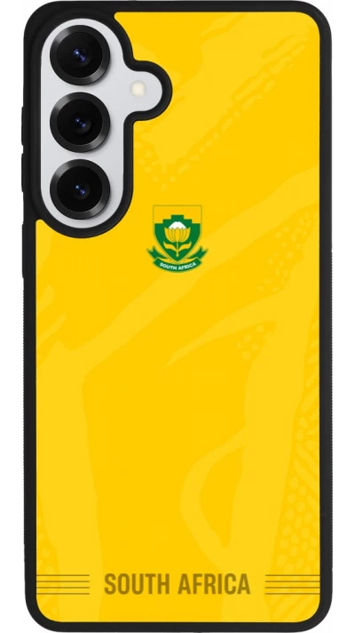 Samsung Galaxy S26+ Case Hülle - Silikon schwarz Südafrika 2026 personalisierbares Fussballtrikot