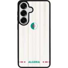 Coque Samsung Galaxy S26+ - Silicone rigide noir Maillot de football Algérie 2026 personnalisable