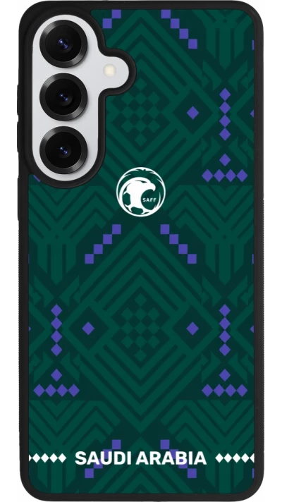 Samsung Galaxy S26+ Case Hülle - Silikon schwarz Saudi Arabien 2026 personalisierbares Fussballtrikot