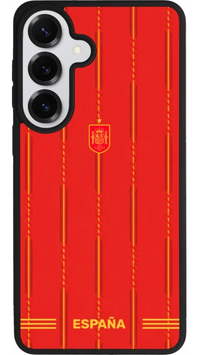 Samsung Galaxy S26+ Case Hülle - Silikon schwarz Spanien 2026 personalisierbares Fussballtrikot
