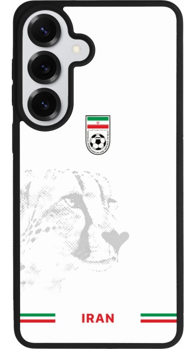 Coque Samsung Galaxy S26+ - Silicone rigide noir Maillot de football Iran 2026 personnalisable