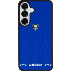 Samsung Galaxy S26+ Case Hülle - Silikon schwarz Usbekistan 2026 personalisierbares Fussballtrikot