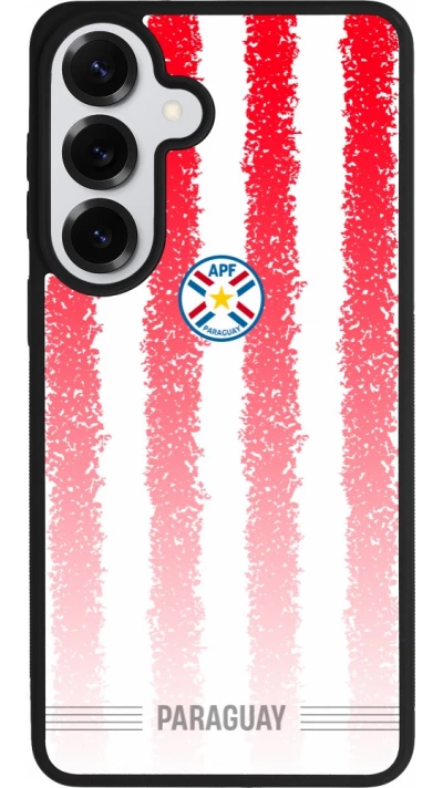 Samsung Galaxy S26+ Case Hülle - Silikon schwarz Paraguay 2026 personalisierbares Fussballtrikot