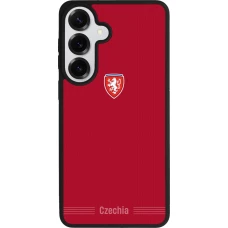 Samsung Galaxy S26+ Case Hülle - Silikon schwarz Tschechische Republik 2026 personalisierbares Fussballtrikot