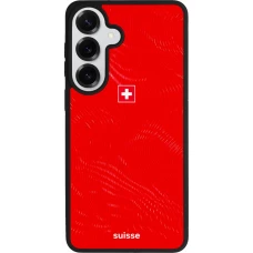 Samsung Galaxy S26+ Case Hülle - Silikon schwarz Schweiz 2026 personalisierbares Fussballtrikot