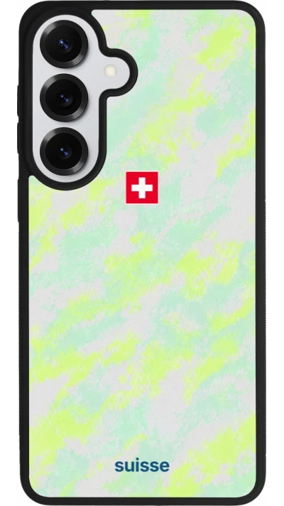 Samsung Galaxy S26+ Case Hülle - Silikon schwarz Schweiz Away 2026 personalisierbares Fussballtrikot